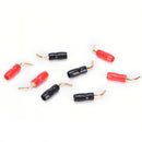 8PCS 2MM Audio Speaker Cable Pin Plug Banana Connector Screw For Hifi