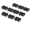 10x DC Power Supply socket Jack Female Outlet Charger 3.5mmx1.35mm