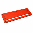 Aluminum Circular Saw Throat Plate Flip DIY Woodworking Table Cover Plate