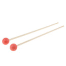 1 Pair Rubber Drum Mallet Percussion Hammer Stick for Xylophone Wood Blocks