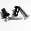 1 Piece Durable Kayak Black Nylon Paddle Clip Holder With Screws Nuts