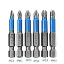 6x Magnetic Nonslip Screwdriver Bit Set PH1 PH2 PH3 Drill PZ2 PZ3 Impact