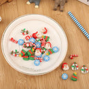 Christmas Boxed Cartoon Eraser Student Children Rubber Learning Office Suppl Hn