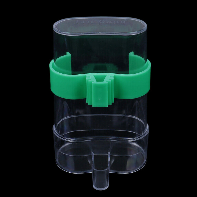 Pet Bird Feeder Drinker Food Waterer Bowl For Aviary Budgie Cockatiel Love bird!
