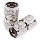 1X N Male Plug To Uhf Pl-259 Pl259 Male Straight Radio Rf Adapter Connector JR