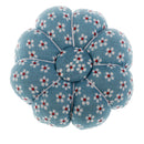 Fabric Coated Pumpkin Shaped Pin Cushion Needles Holder for DIY Sewing Craft