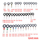 41X Terminal Removal Tool Car Electrical Wiring Crimp Connector Pin Extractor