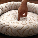 Car anti-slip pocket Bone velvet pet nest warm pet pad kennel Pet cat litte