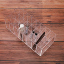 24 Lipstick Organizer Makeup Storage Box Cosmetics Rack Lip Gloss ContainerB Hn