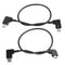 2 Pack Extension Cable-Type C To Micro USB Cable, USB C Male To Male Cable