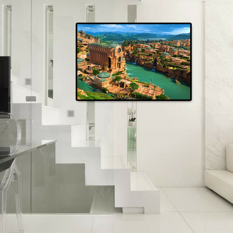 1000pcs DIY Paper Jigsaw Emerald City Puzzle Toys Educational Picture Decor