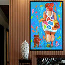 Walk the Dog 5D Diamond Painting Embroidery DIY Cross Stitch Home Decor