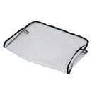 Plastic Cover for Back Of Chair In Hairdressing Hair Salons 48x43cm, Clear