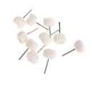 10pcs Wool Polishing Brush Grinding Wheel Brushes for Drill Rotary 3C
