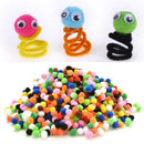 2000X DIY Mixed Color Mini Soft Fluffy Pom Poms Pompoms Ball 8mm forkids