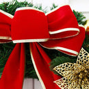 Xmas Ornament DIY Garlands String Wreath with Bell Holiday Home Party Decor