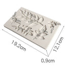 Leaf Rose Flower Silicone Mold Fondant Chocolate Mould Cake Decorating Tool. FT