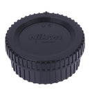 Body Cap with Rear Lens Anti-dust Cover for Nikon AF AI DSLR Camera Lens