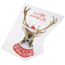 Christmas Elk Patches Washable Heat Transfer Iron-on Patch DIY Accessory Pa JR