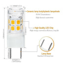 LED G8 Light Bulb, G8 GY8.6 Bi-pin Base LED, Not Dimmable T4 G8 Base Bi-pin U8I9