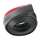 Car 2.5m Carbon Fiber Front Bumper Lip Splitter Chin Spoiler Trim Protector