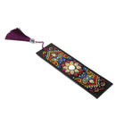 DIY Special Shaped Diamond Painting Leather Tassel Bookmark Creative Crafts