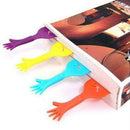 4Pcs/Set Candy Color Stationery Bookmark For Note Book Novelty Gift Pretty
