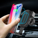 Wireless Fast Charging Vehicles Car Charger Desktop Air Vent Phone Holder Cradle