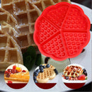 Baking Heart Shape Silicone Waffle Mold Cake Mould Non-stick Kitchen Bakeware Cy