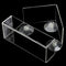 Transparent Plastic Adsorption Type House Shape Bird Feeder Innovative Suct