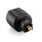 Mini Optical Audio Adapter 3.5MM Female Jack To Digital Toslink Male Plug f Y5O3