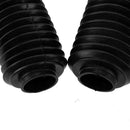 1 Pair 37mm Universal Dustproof Plastic Front Motorcycle Fork Cover Gaiters