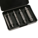 5 in 1 Box Screw Extractor Set Drill Bits Damaged Stripped Bolt Remover Tool