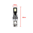 2X H3 60W 800LM COB LED Headlight Conversion Kit Bulbs 6000K Driving DRL Lamp