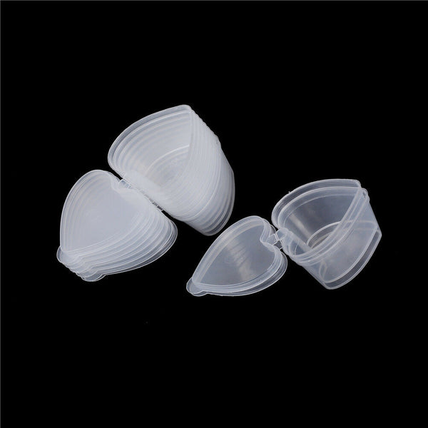 10pc 50ml Slime Mud Storage Container Organizer Box With Lid For Light Clay JR