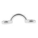 Stainless Steel Bimini Boat Top Pad Eye Straps Tie Down Kayak Deck Loops