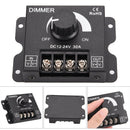 30A LED dimmer DC 12V 24V 360W adjustable brightness lamp bulb strip driver.ES