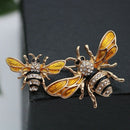 Classics Double Bees Shirt Brooch Novelty Suit And Vest Pin