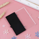 Eyelash Storage box`Packing Box Transparent Lid black Tray for Grafted eyelashME