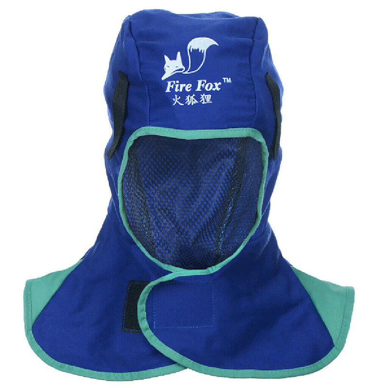 Flame Resistant Leather Welding Hood, Safety Apparel, Protective Headgear