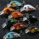 Fishing Lures Baits Vivid Crankbaits Hooks Minnow Baits Tackle 4.5cm/4g  JR