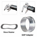 Aluminium Mountain Bike Bottom Bracket GXP Adapter Sleeve with Wave Washer Delux
