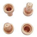 5pcs/set SL60/100 Copper Tellurium Plasma Cutting Cutter Tip Nozzles 9-8212