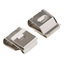 50PCS Solar Panel Cable Management Stainless Steel PV Wire Clip 7.09x0.79''