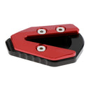 Motorcycle Kickstand Side Stand Extension Footpad For YAMAHA YZFR6 17-19 Red