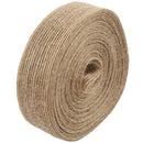 10m x 25mm Natural Jute Hessian Burlap Ribbon Wedding Belting Floristry Dec F4X8