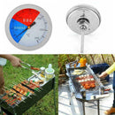 Stainless Steel BBQ Barbecue Smoker Grill Temperature Gauge K6S4 100 Thermo A9A3