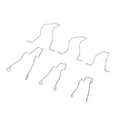 6pcs Car Headlamp Dip Spring Clips Universal 60mm for H1 H4 H7 Durable