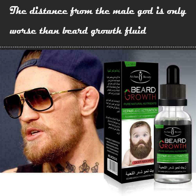 Men's Beard Growth Oil Eyelash Hair Growth Treatment Reliable Liquid WR Eye Y3C2