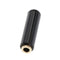 2PC 3.5mm 1/8" Jack 4 Pole Stereo Audio Male Plug + Female Jack Soldering Black